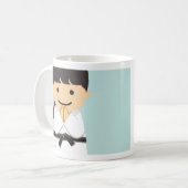Mug Martial Arts Black Belt Girl (Devant gauche)