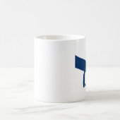Mug Martial Arts Dark Blue Belt (Centre)