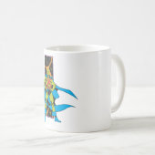 Mug Martian Manhunter & fond spatial (Devant droit)