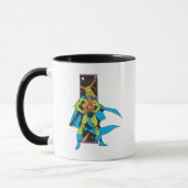 Mug Martian Manhunter & fond spatial (Gauche)