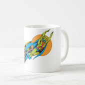 Mug Martian Manhunter prend l'avion (Devant droit)