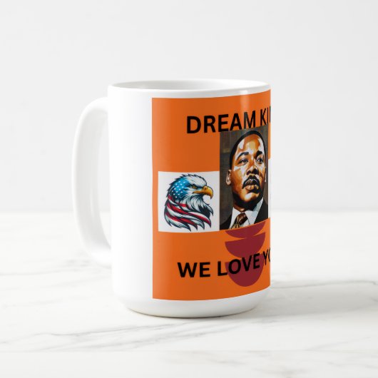 MUG MARTIN LUTHER KING 👑  (Devant gauche)