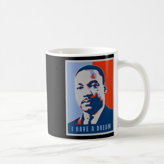 Mug Martin Luther King Jr I have A Dream Art Sticker (Droite)