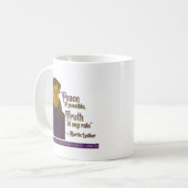 Mug Martin Luther Paix et Vérité (Devant gauche)