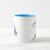 Mug Martin-pêcheur ceint - avec poisson - Collection d (Centre)