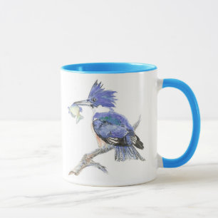 Mug Martin-pêcheur ceint - avec poisson - Collection d