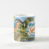 Mug Martin-pêcheur faisant des éclaboussures (Centre)