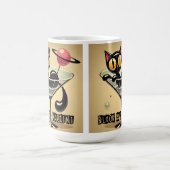 Mug Martini Black Cat Futuriste Atomique Espace (Centre)
