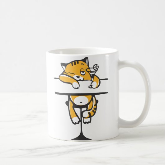 Mug martini-chat (Droite)