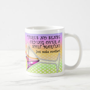 MUG MARTINI DE STYLE POP ART DES ANNÉES 60