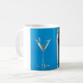 Mug Martini et shaker (Devant gauche)