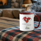 Mug Martini Imaginaire Red Dragon
