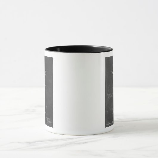 Mug Martini noir et blanc Plan directeur (Centre)