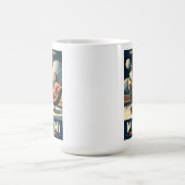 Mug Martini Space Affiches de voyage Emplacements de f (Centre)