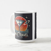 Mug Martini Space Travel 1957 Space Age Logo (Devant gauche)