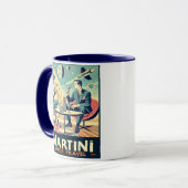 Mug Martini Space Travel Affiches de l'équipage de con (Devant gauche)