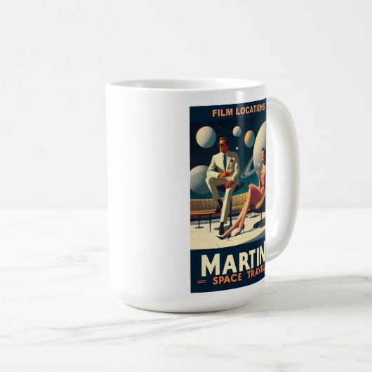 Mug Martini Space Travel Affiches Emplacements du film (Devant droit)