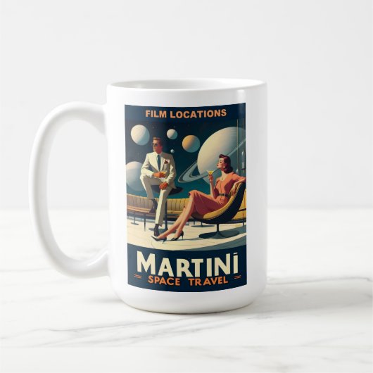 Mug Martini Space Travel Affiches Emplacements du film (Gauche)
