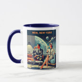 Mug Martini Space Travel Affiches New York (Gauche)