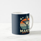 Mug Martini Space Travel Lift Off Logo (Devant droit)