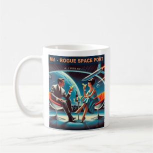Mug Martini Space Travel Poster Rogue Space Port