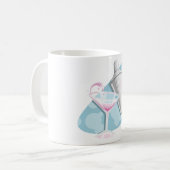 Mug Martini Verre Et Shaker (Devant gauche)