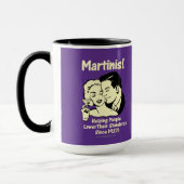 Mug Martinis : Aider à abaisser les normes (Gauche)