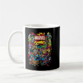 Mug Marvel Comics Heroes Group Shot Graphic T-Shirt (Gauche)