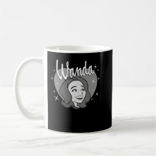 Mug Marvel WandaVision Wanda Maximoff Heart Retro 60s
