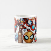 Mug "Marvelous Seamless White Arrière - plan : Où Héro (Centre)