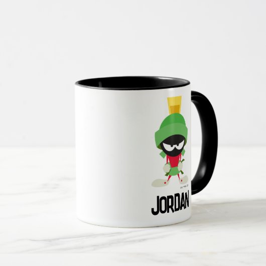 Mug MARVIN LE MARTIAN™ | Ajouter Votre Nom (Devant droit)
