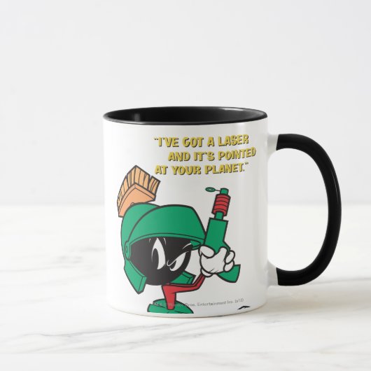 Mug MARVIN LE MARTIAN™ avec pointes laser (Droite)