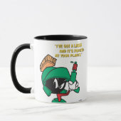Mug MARVIN LE MARTIAN™ avec pointes laser (Gauche)