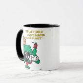 Mug MARVIN LE MARTIAN™ avec pointes laser (Devant gauche)