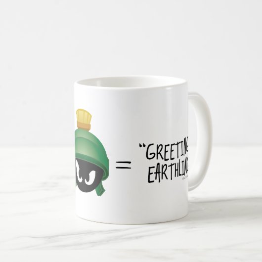 Mug MARVIN L'équation Emoji MARTIAN™ (Devant droit)