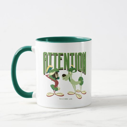 Mug MARVIN THE MARTIAN™ & K-9 "Attention" (Gauche)