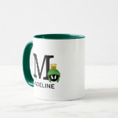 Mug MARVIN THE MARTIAN™ Mad Ajouter Votre Nom Et Votre (Devant gauche)