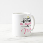Mug Mary Bien Sûr Je suis géniale (Devant droit)