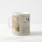 Mug Mary commémorative funèbre catholique religieuse (Devant gauche)