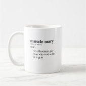 MUG MARY LA MUSCLÉE (Gauche)