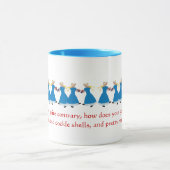 Mug Mary, Mary, tout à fait contraire -Nursery Rhyme M (Centre)