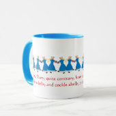 Mug Mary, Mary, tout à fait contraire -Nursery Rhyme M (Devant gauche)