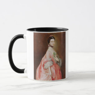 Mug Mary peu, plus défunte Madame Carr (huile sur la