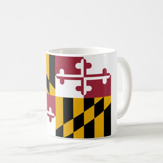 Mug Maryland Flag (Devant droit)