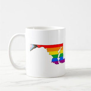 Mug Maryland State Pride LGBTQ Progress Pride