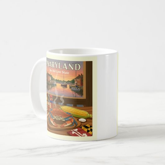 Mug Maryland vintage (Devant gauche)