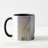 Mug Masaï Mère & Enfant avec Lion Art Imprimer/Graphiq (Gauche)