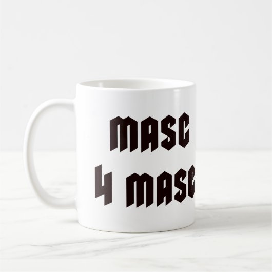 Mug Masc pour Masc (Gauche)