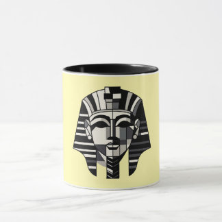 Mug Máscara de Tutankamon poligonal