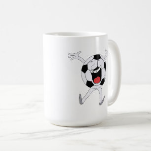 Mug Mascotte Balle de Football qui Rit